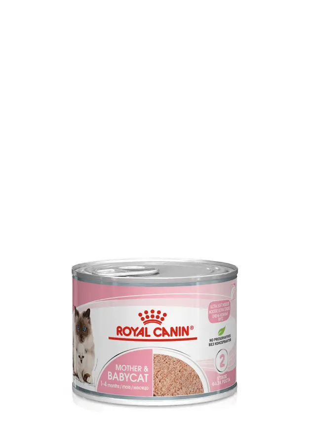 Mother & Babycat - Mousse Hrană umedă pentru pisici Royal Canin