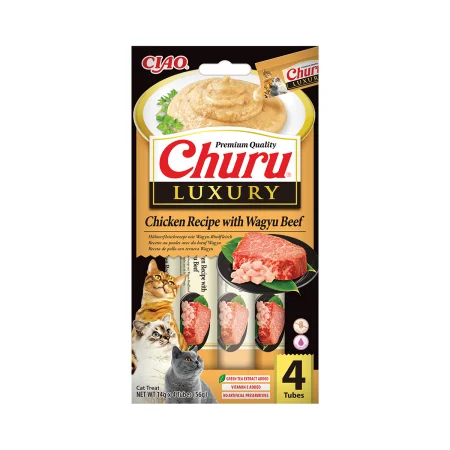 Churu Luxury Recompensa Cremoasa Reteta cu Ton si Vita Wagyu