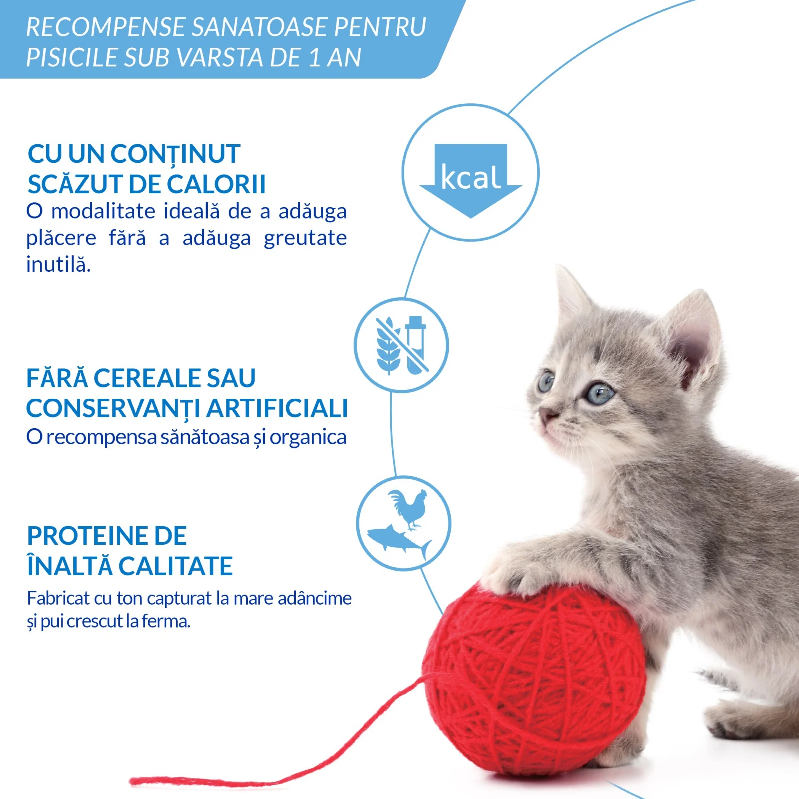 Churu Recompensa Cremoasa Kitten cu Ton - imagine 6