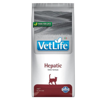 vet life hepatic pisica 2kg