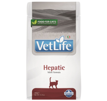vet life hepatic pisica 400g