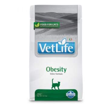 vet life obesity pisica 400g