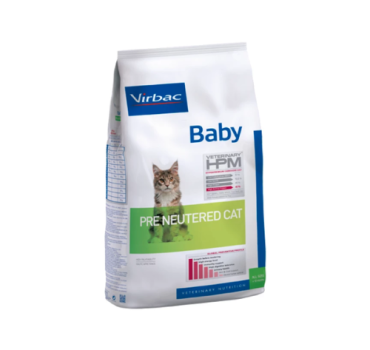 virbac veterinary baby pre neutered cat