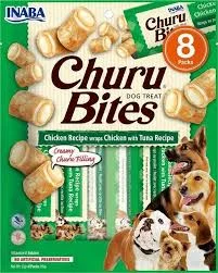 Churu Bites Recompense pentru caini cu Pui si Ton