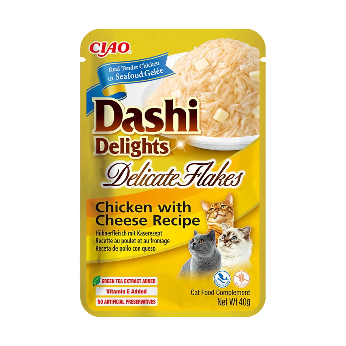 Ciao Dashi Delights Delicate Flakes Reteta cu Pui si Branza