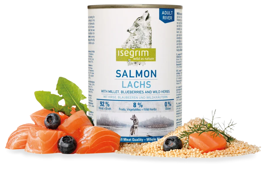 Conserva Isegrim Dog Adult - Salmon